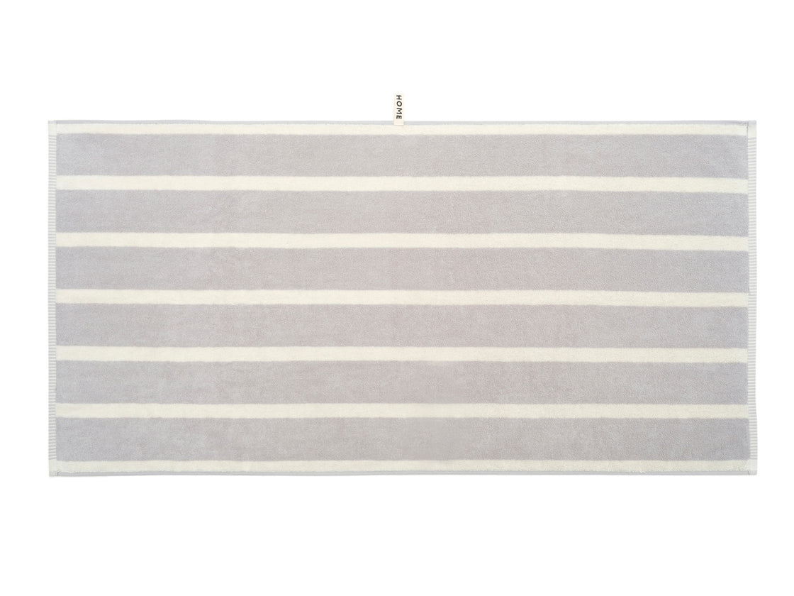 Bath Towel Butter & Stone Bold Stripe