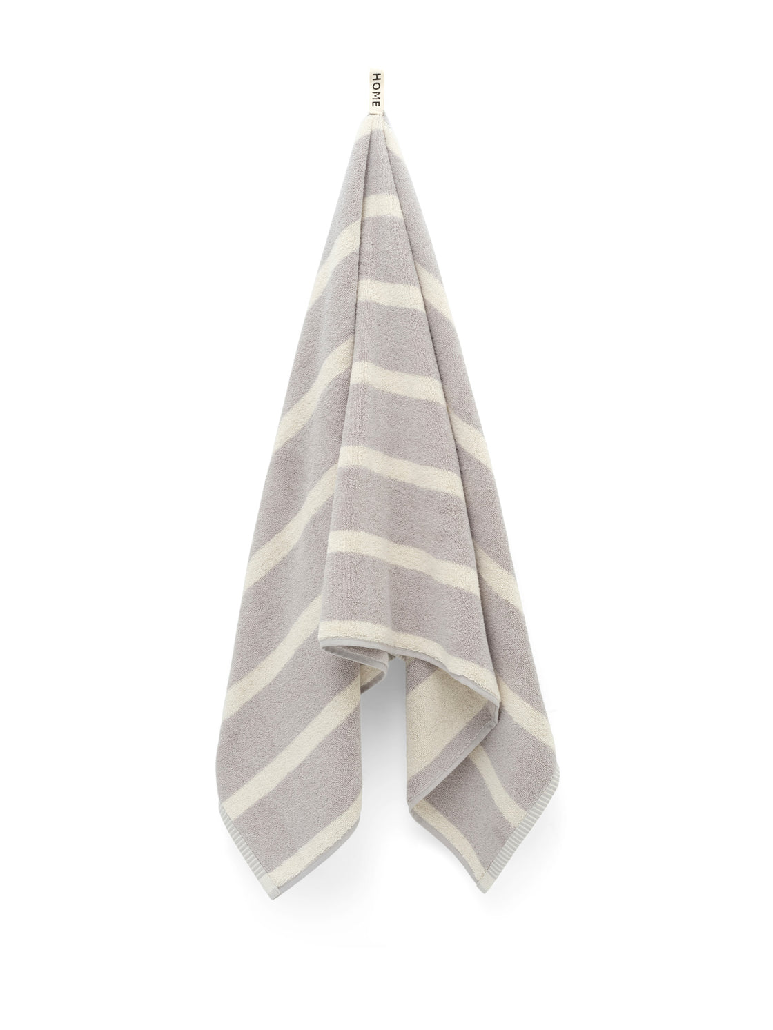 Bath Towel Butter & Stone Bold Stripe