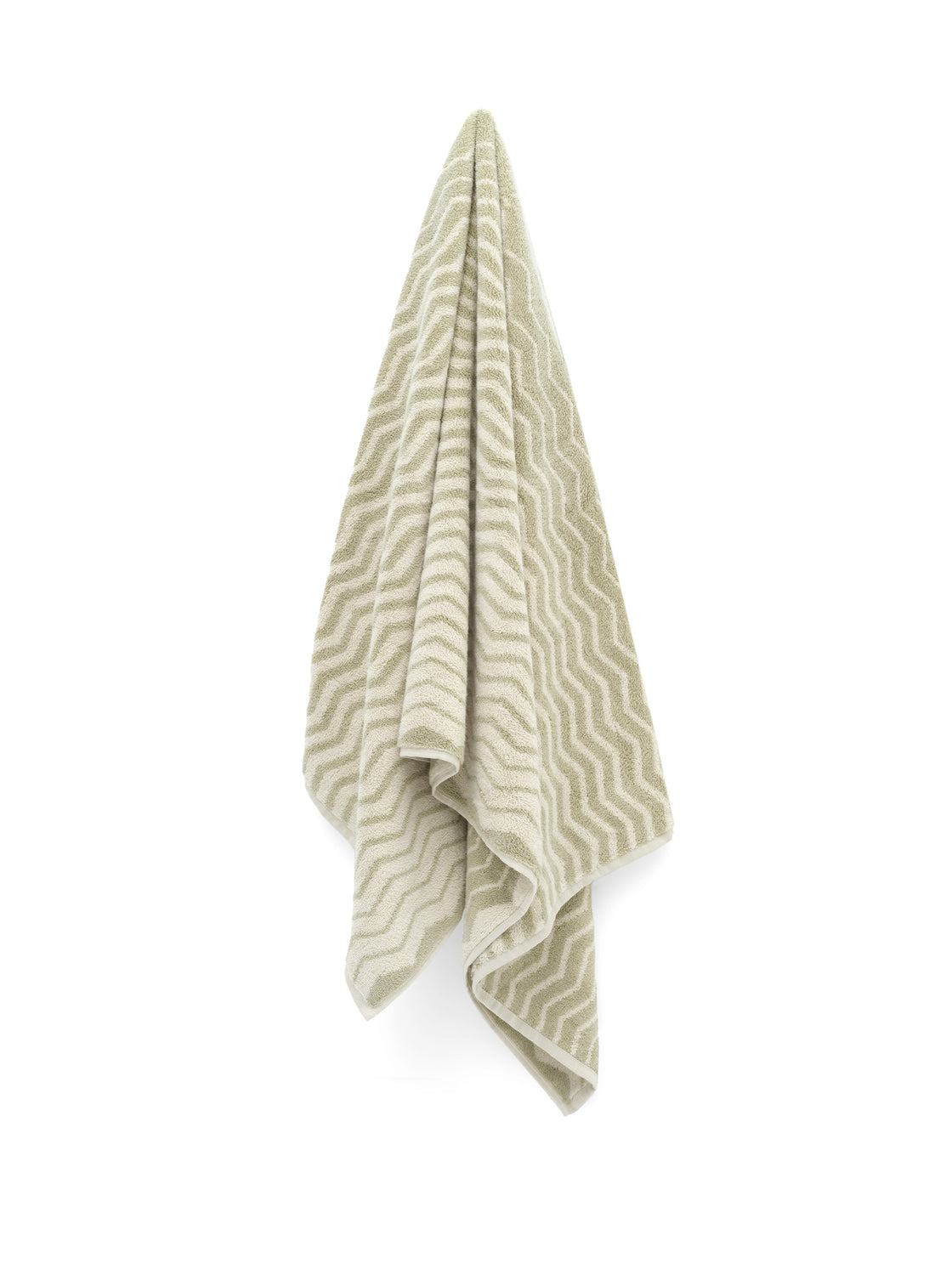 Bath Towel Sage & Sand