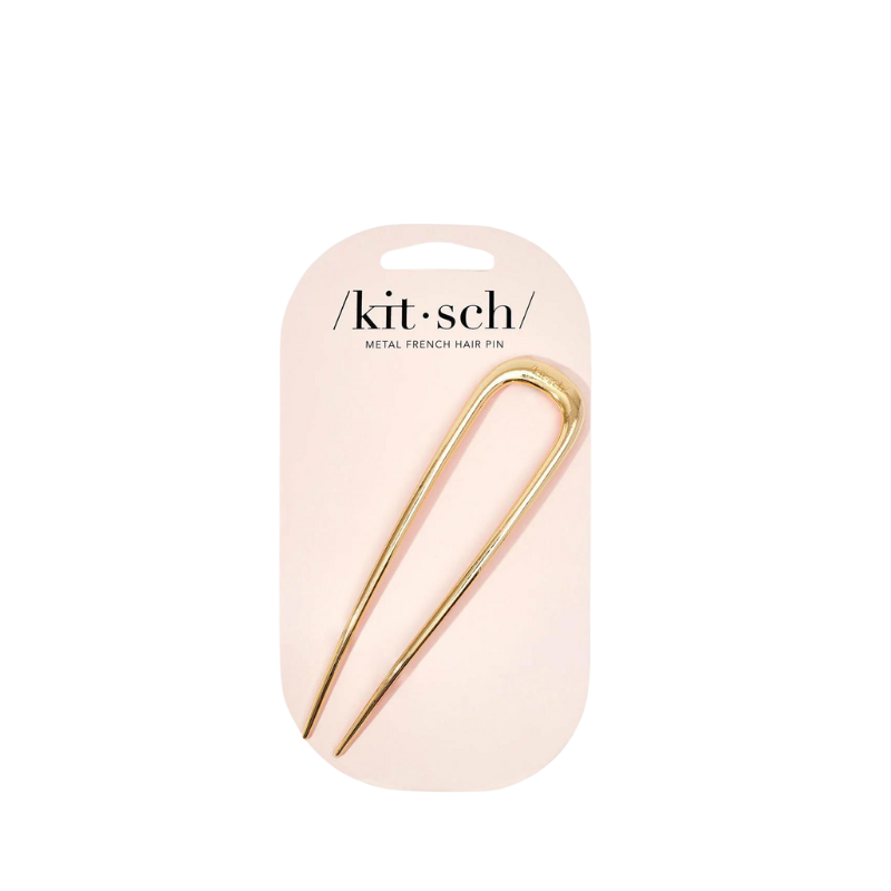 French Hair Pin - Gold