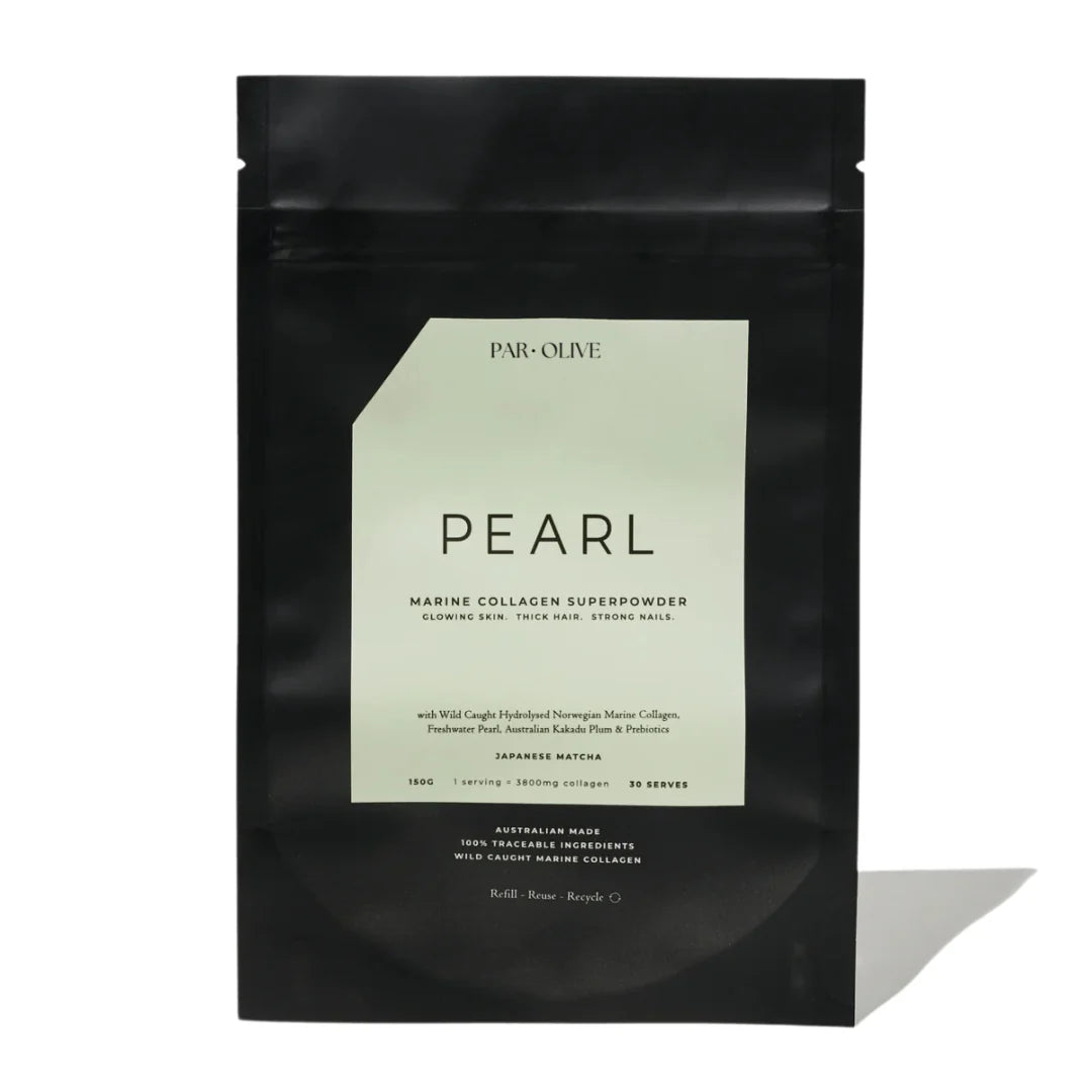 PEARL Marine Collagen SuperPowder Ceremonial Grade Matcha