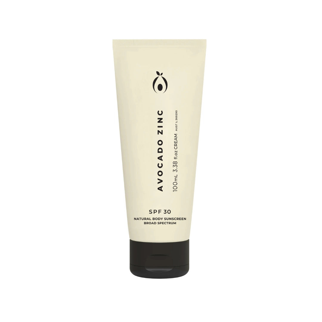Avocado Zinc Spf 30 Natural Body Sunscreen