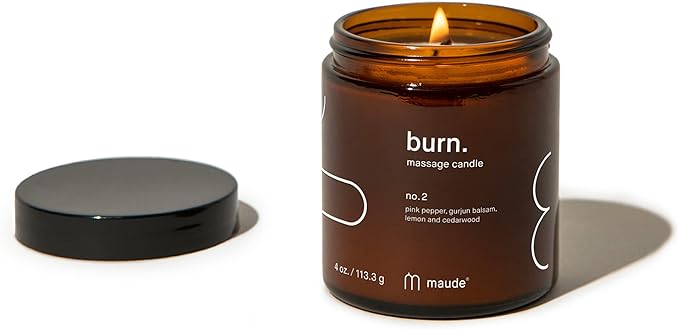 Burn - Skin-Softening Massage Candles