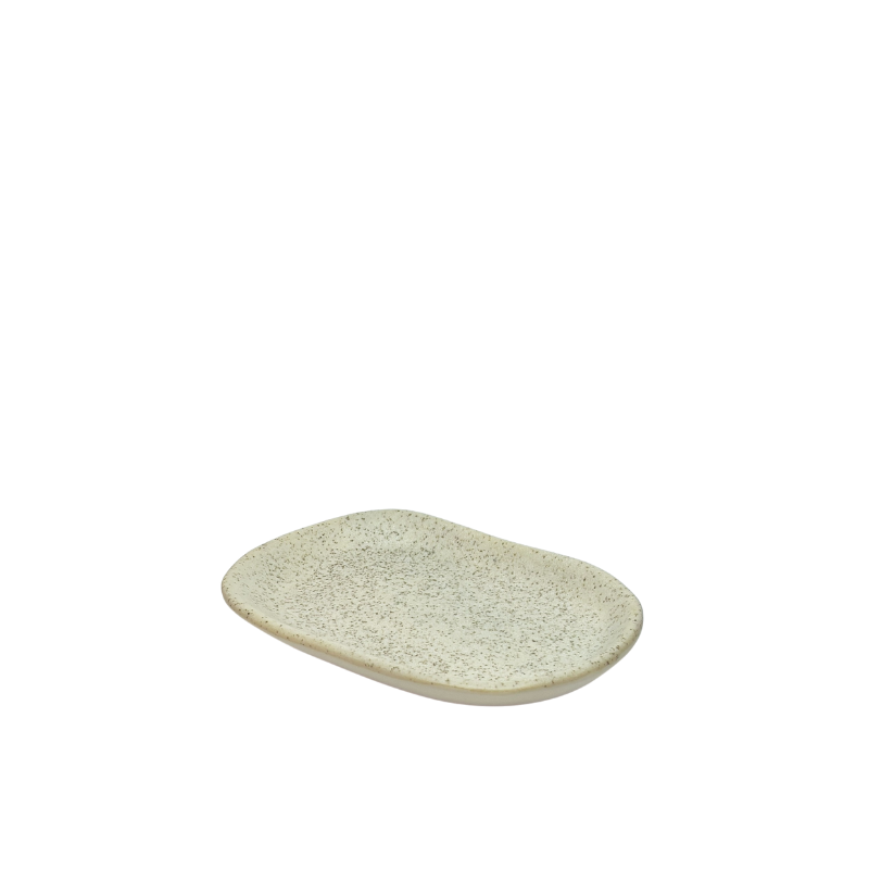 Oval soap dish