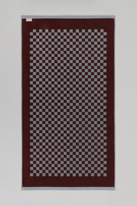 ROMAN ORGANIC COTTON (Pool) TOWEL - Cement & Rhus
