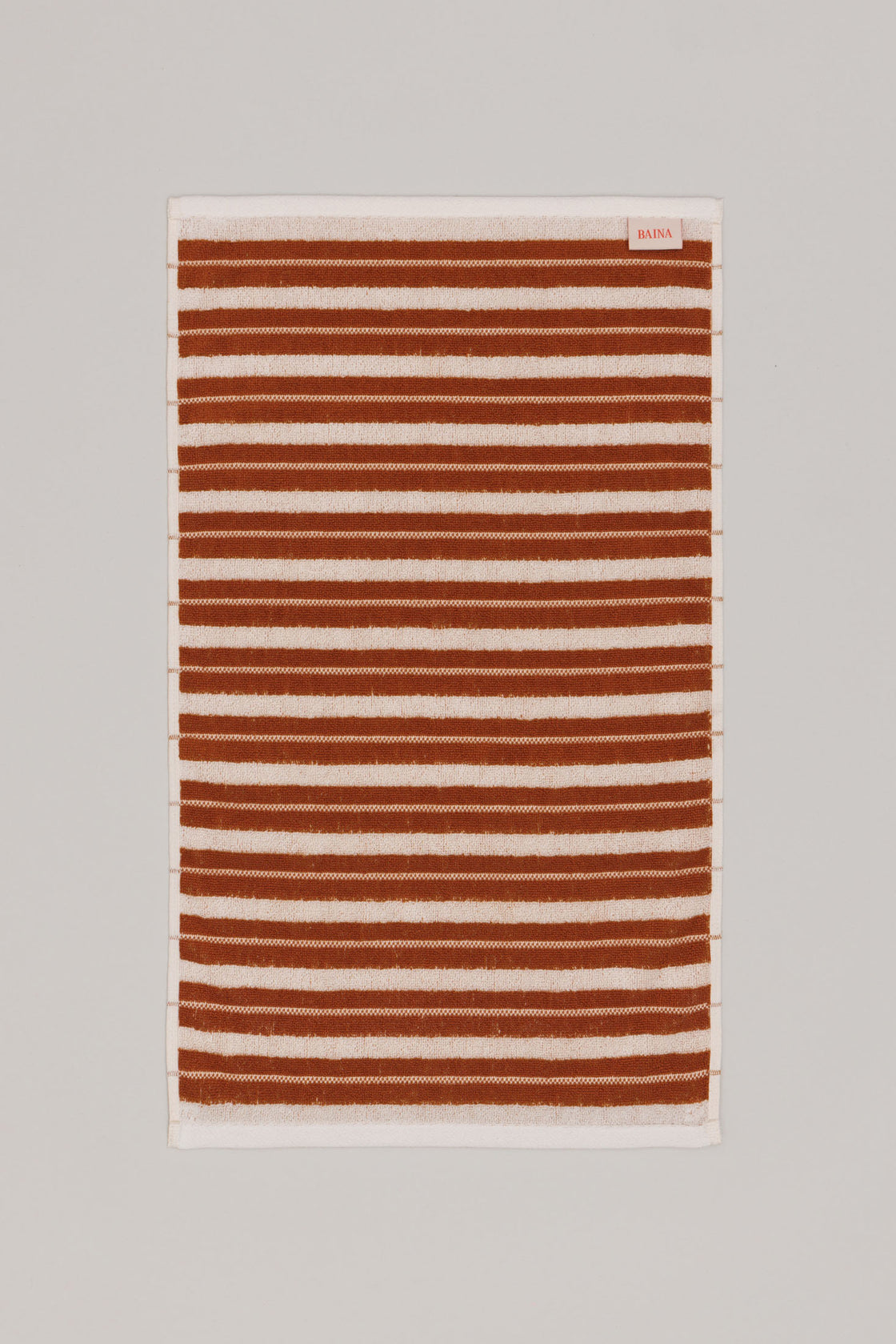 San Luis Organic Cotton (Hand) Towel - Fuyu & Chalk