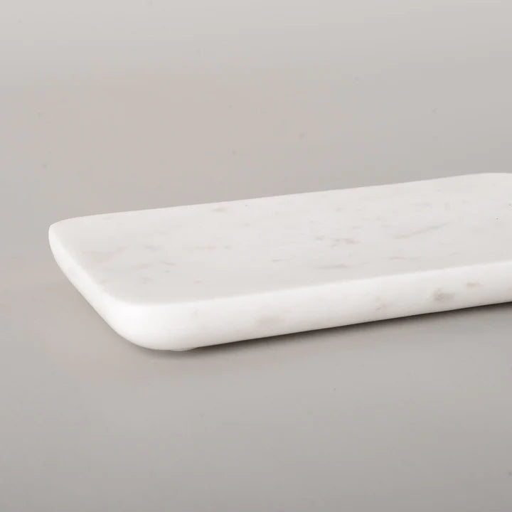 Rectangle Soap Dish - White