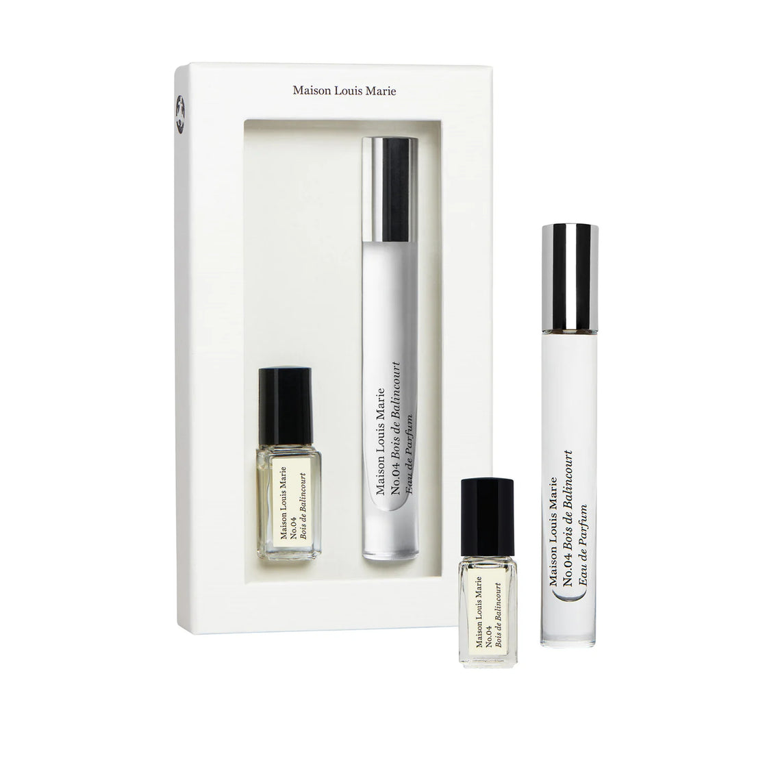 MAISON LOUIS MARIE NO.04 BOIS DE BALINCOURT MINI TRAVEL SET
