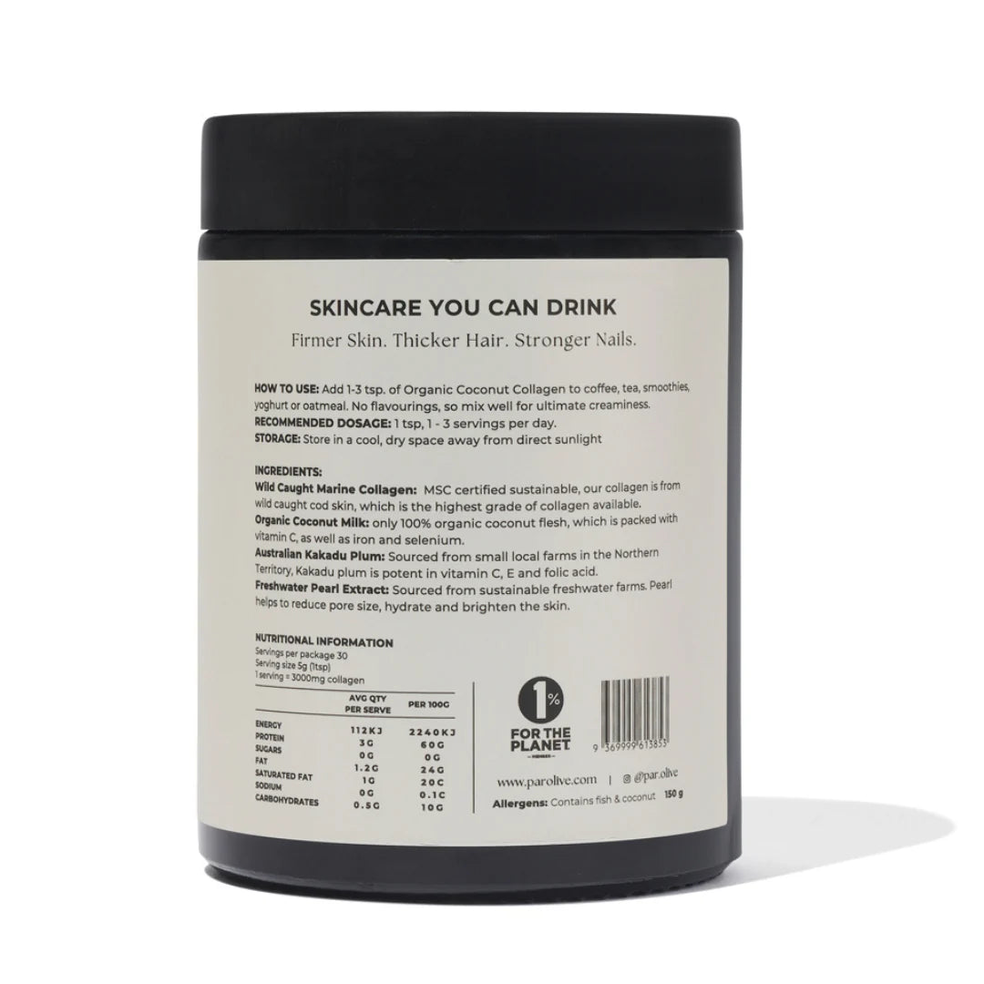 PEARL Marine Collagen SuperPowder Organic Coconut