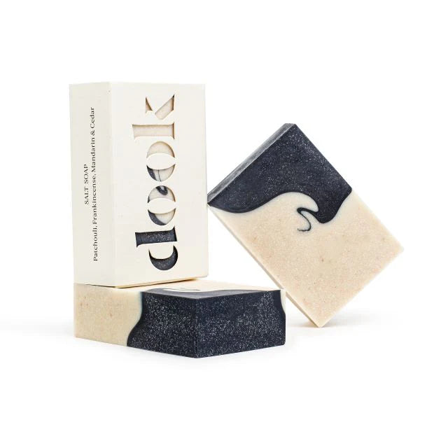 Scottish Salt Soap - Patchouli, Frankincense, Mandarin & Cedar