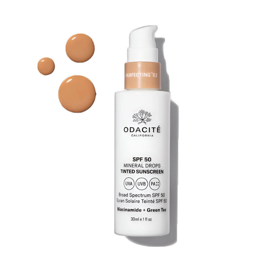 SPF 50 TINTED MINERAL DROPS