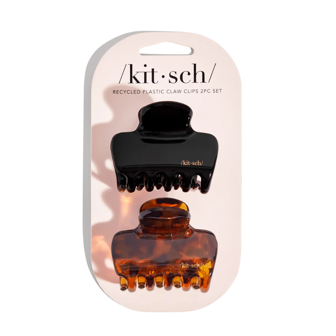 Cloud Clips 2pc - Black & Tort