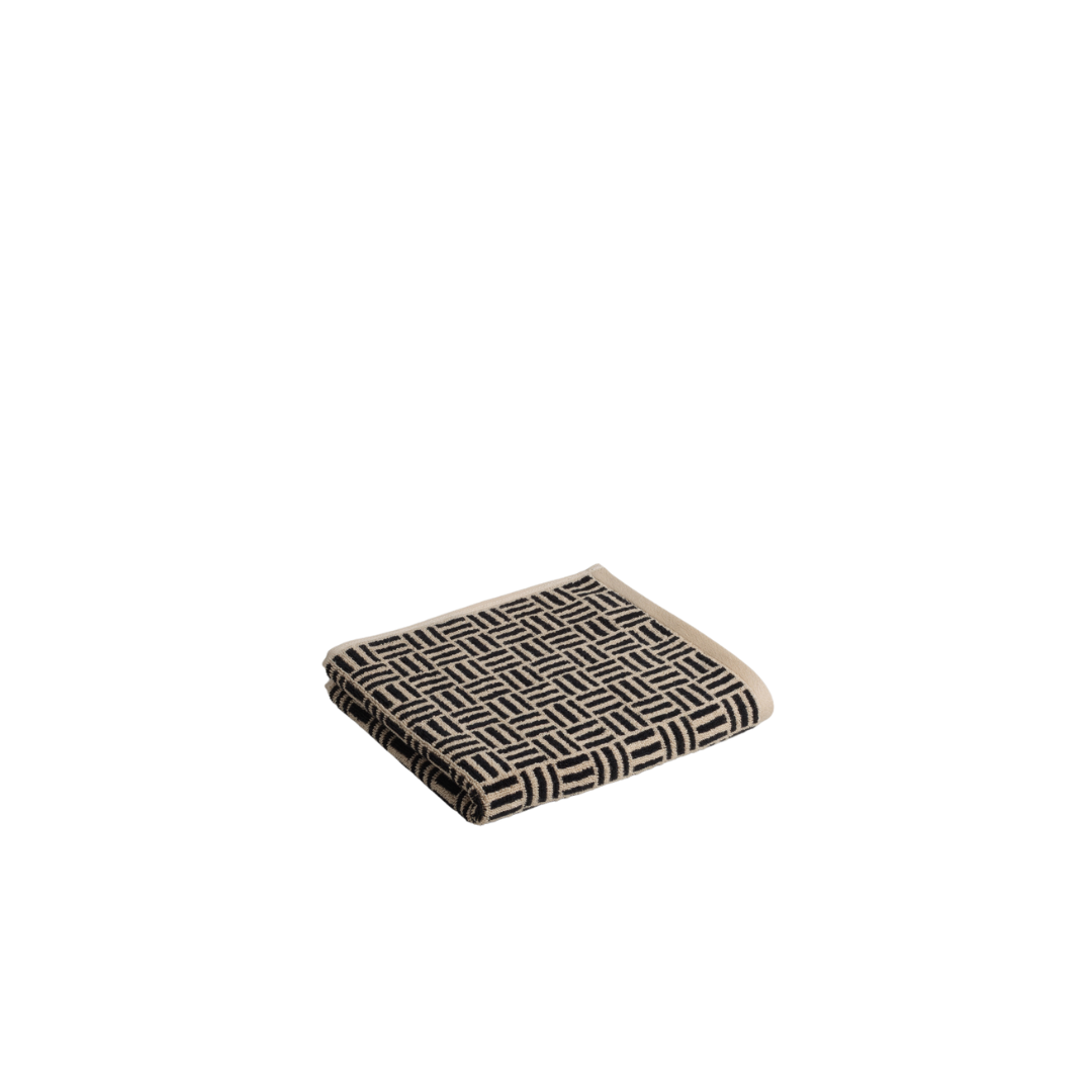 Torrens Organic Cotton (Hand) Towel Sand & Noir