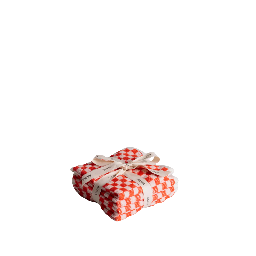 wash cloth set - paloma sun & ecru