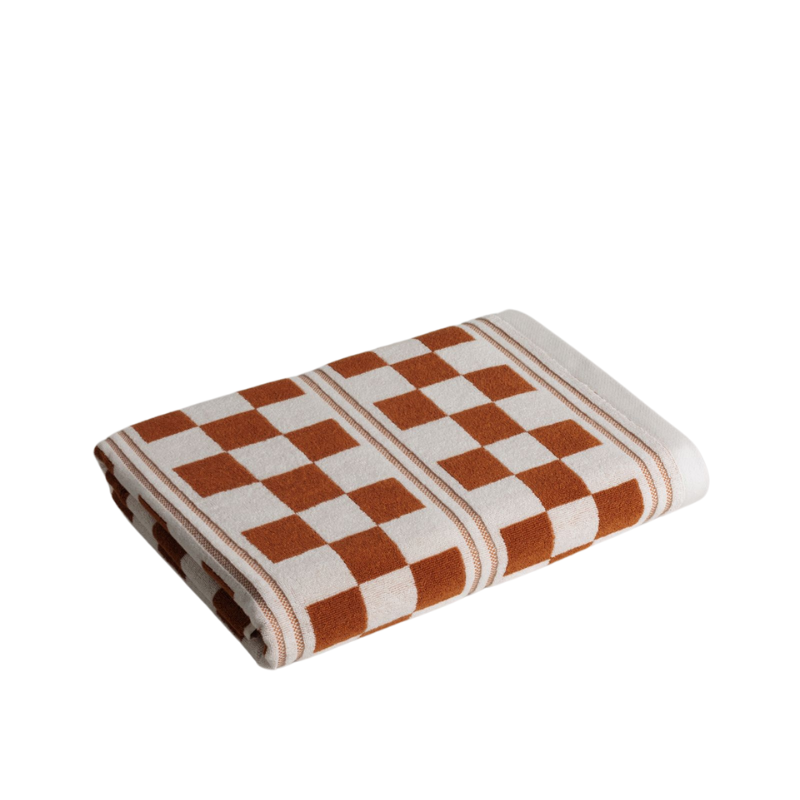 BUSBY ORGANIC COTTON (Pool) TOWEL - Fuyu & Chalk