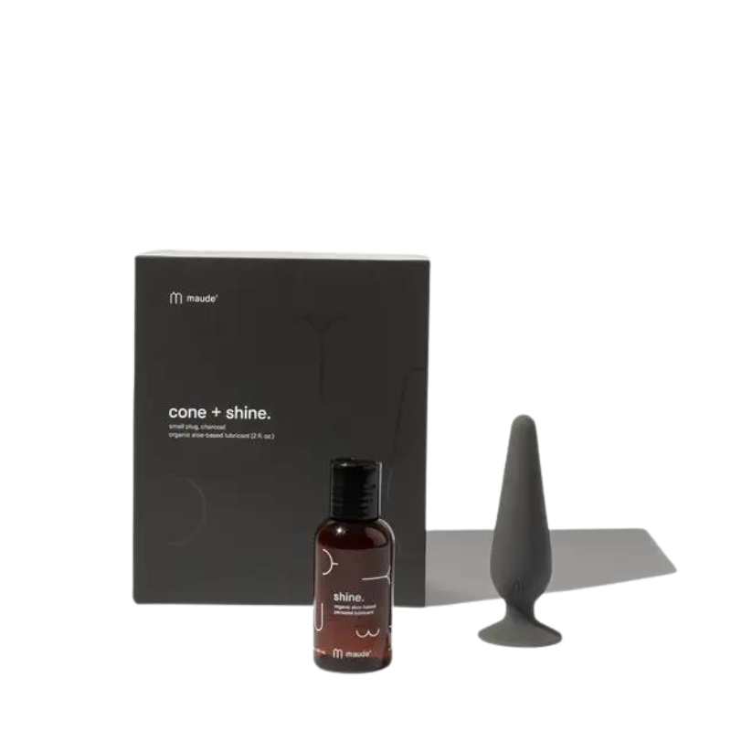 Cone + Shine - Small Plug & Lubricant Gift Set
