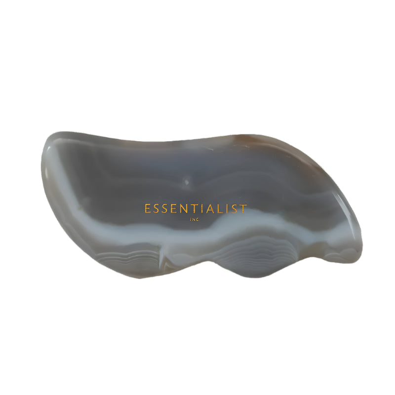 S Shape Gua Sha Tool - Agate
