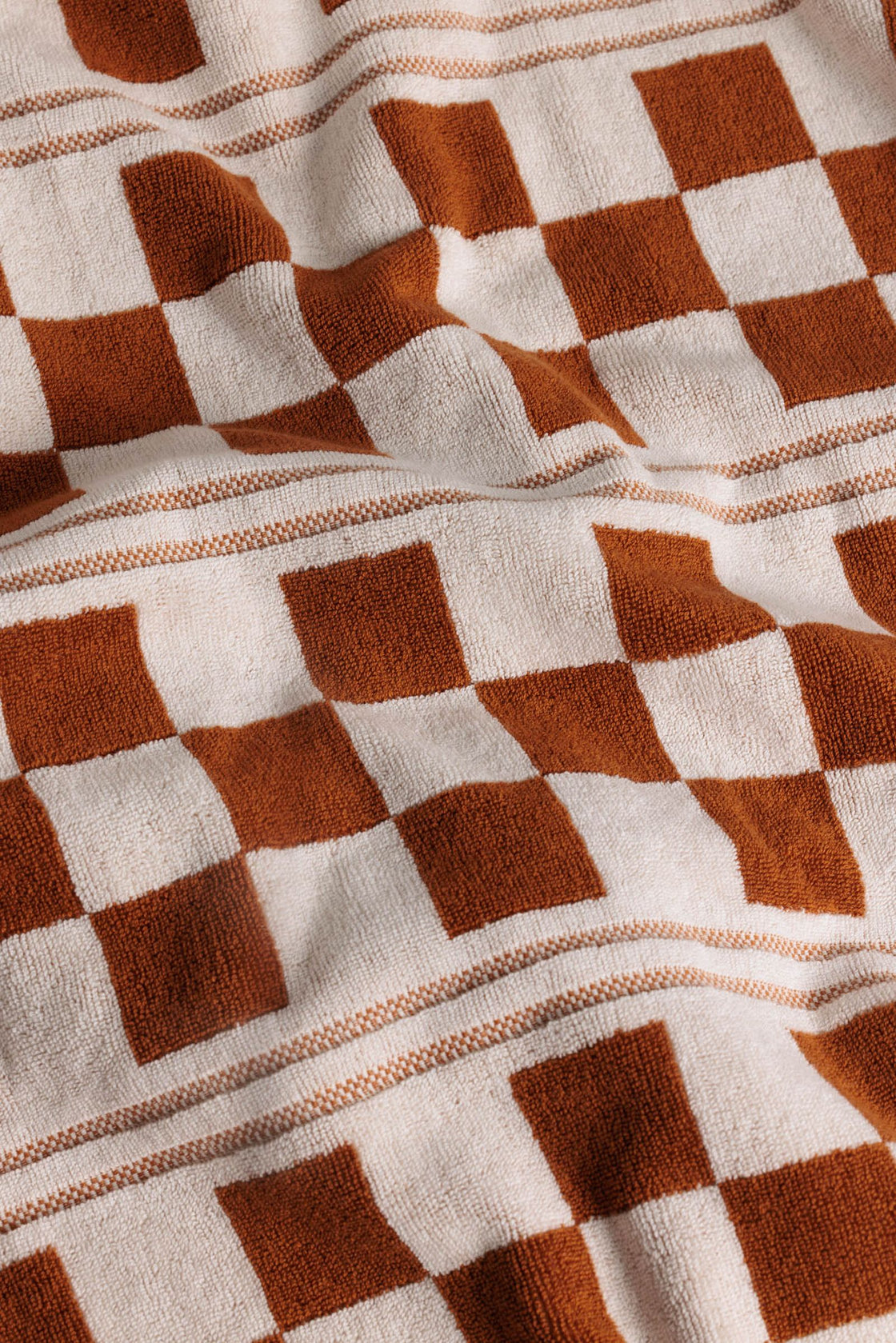 BUSBY ORGANIC COTTON (Pool) TOWEL - Fuyu & Chalk