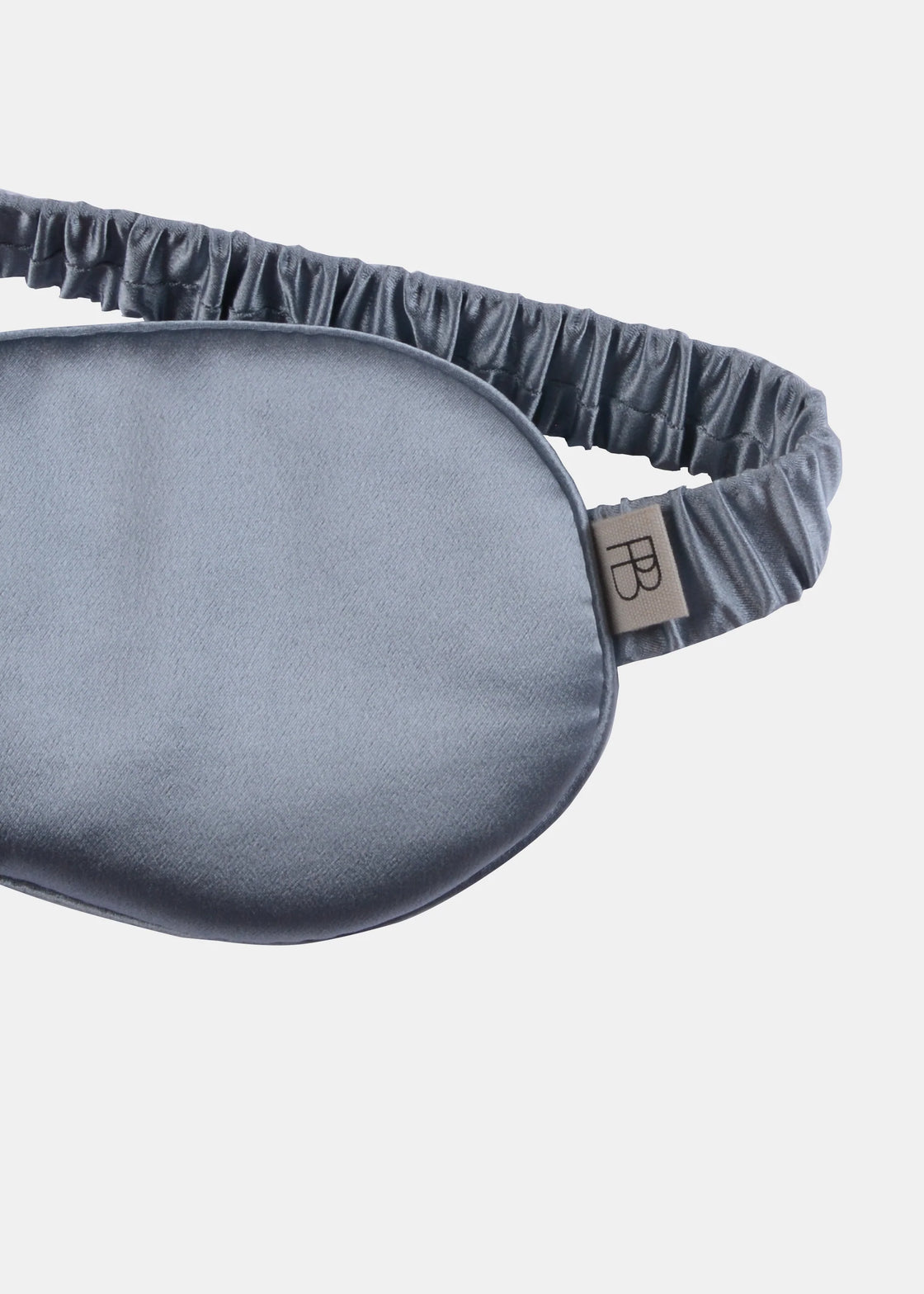 Powder Blue Silk Eye Mask