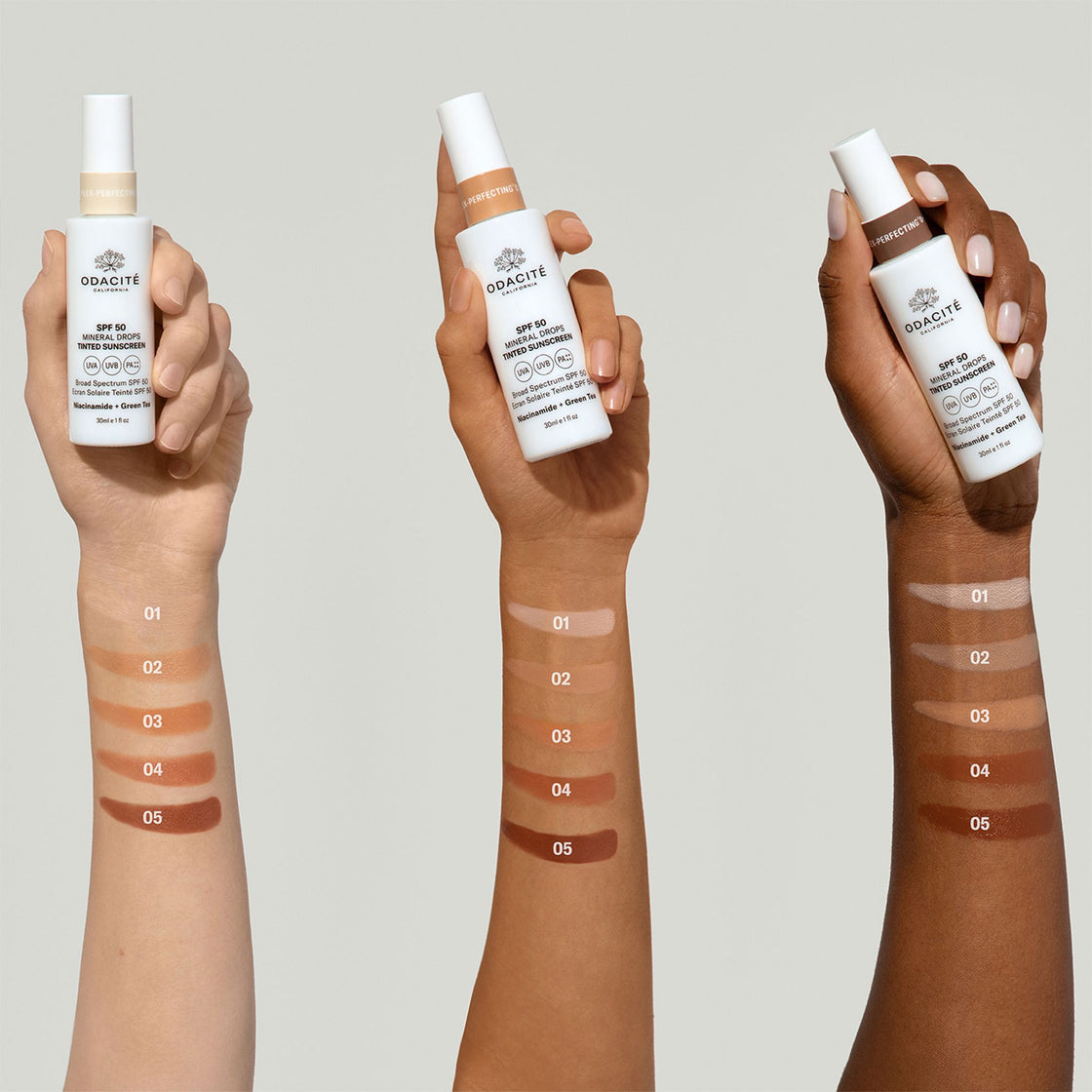 SPF 50 TINTED MINERAL DROPS