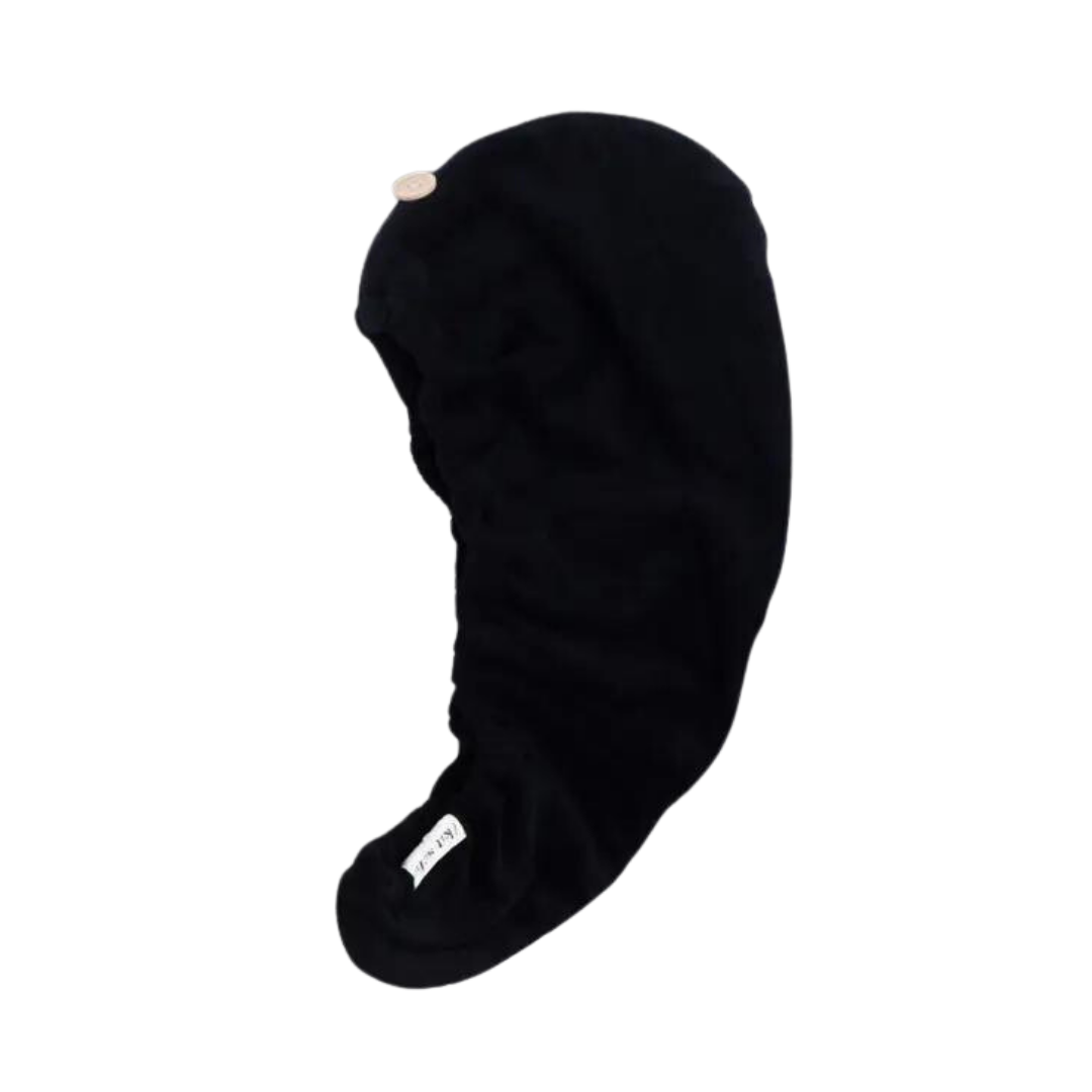 Eco-Friendly Hair Towel - Black