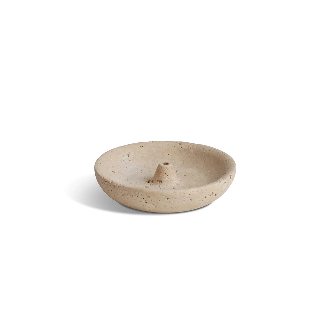 Travertine Incense Holder