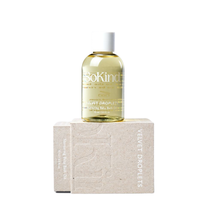Velvet Droplets- Nurturing Baby Bath Oil