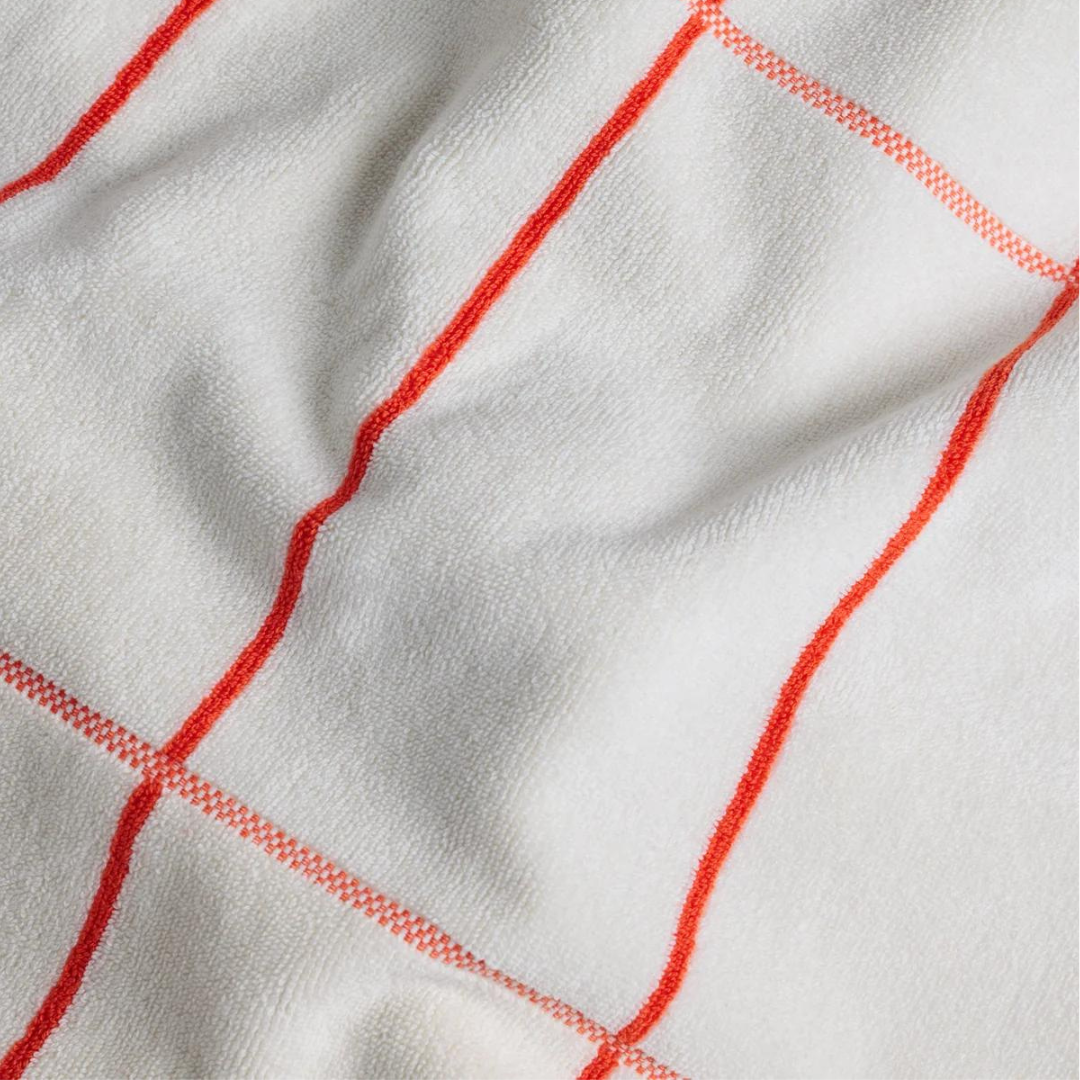 BETHELL Organic Cotton (Bath) TOWEL - PALOMA SUN & ECRU