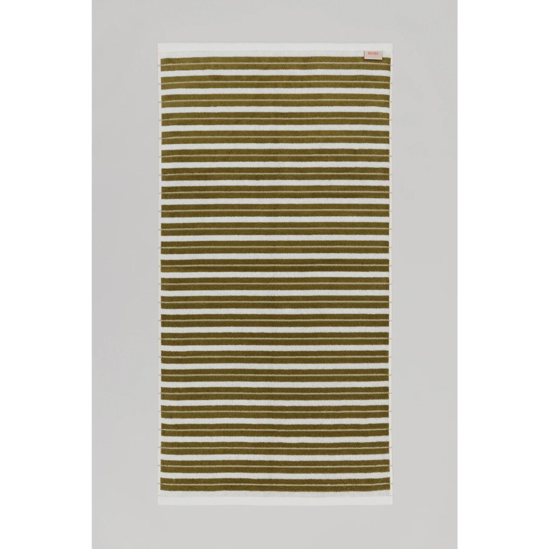 FRANKLIN Organic Cotton (Bath) TOWEL - CAPER & CHALK