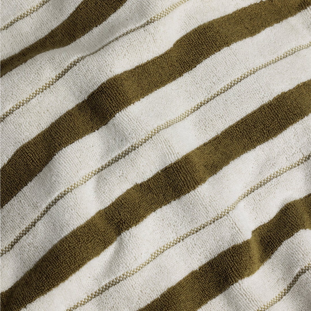 MADISON Organic Cotton (Bath) SHEET - CAPER & CHALK