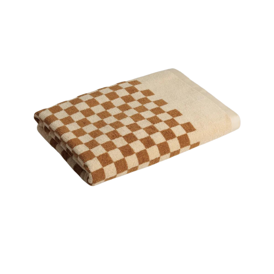 ROMAN ORGANIC COTTON (Pool) TOWEL - CEDAR & SAND