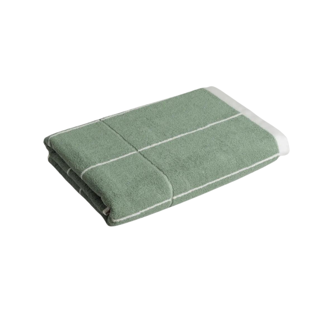 MILES ORGANIC COTTON (Bath) SHEET - SAGE & CHALK