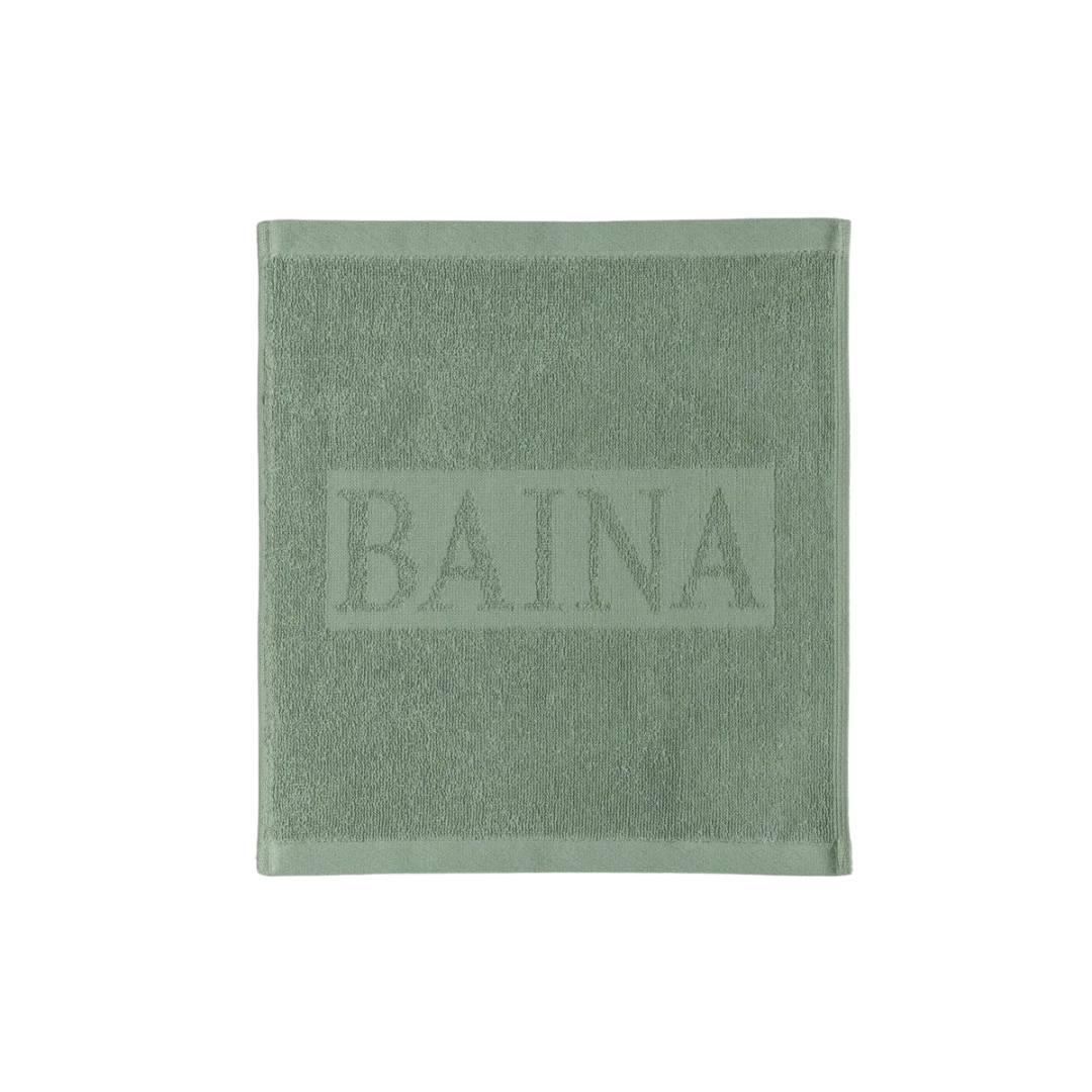 AGNES ORGANIC COTTON (FACE CLOTH) - Sage
