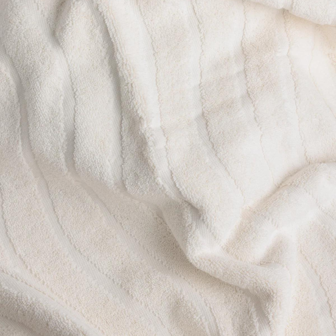 St CLAIR ORGANIC COTTON (BATH) towel - IVORY