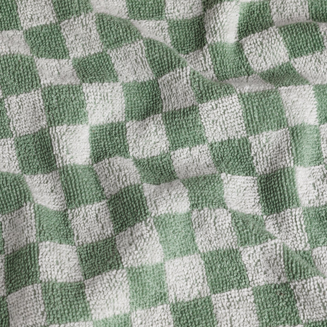 QUILL ORGANIC COTTON (Face) CLOTH - SAGE & CHALK