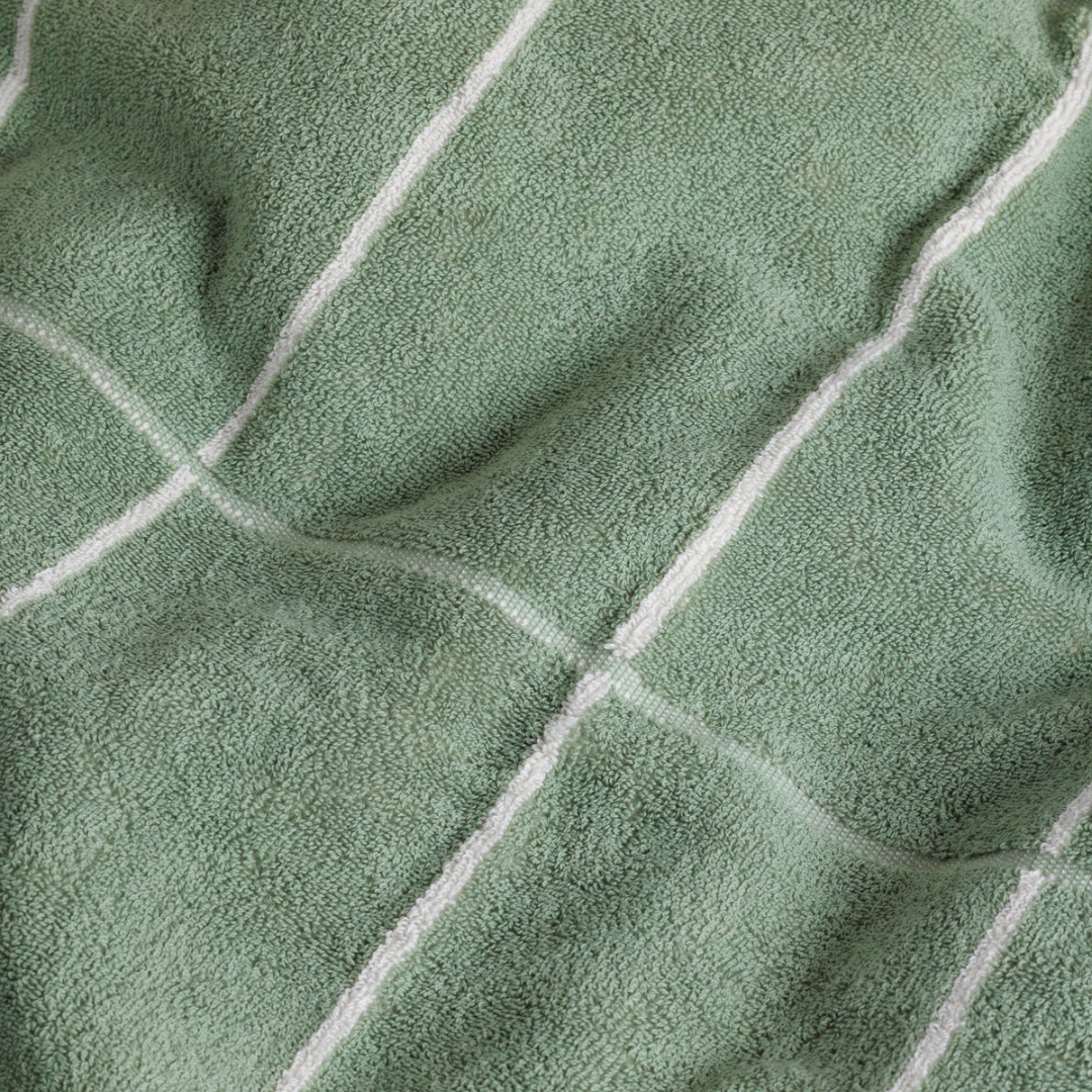 BETHELL ORGANIC COTTON (BATH) TOWEL - SAGE & CHALK