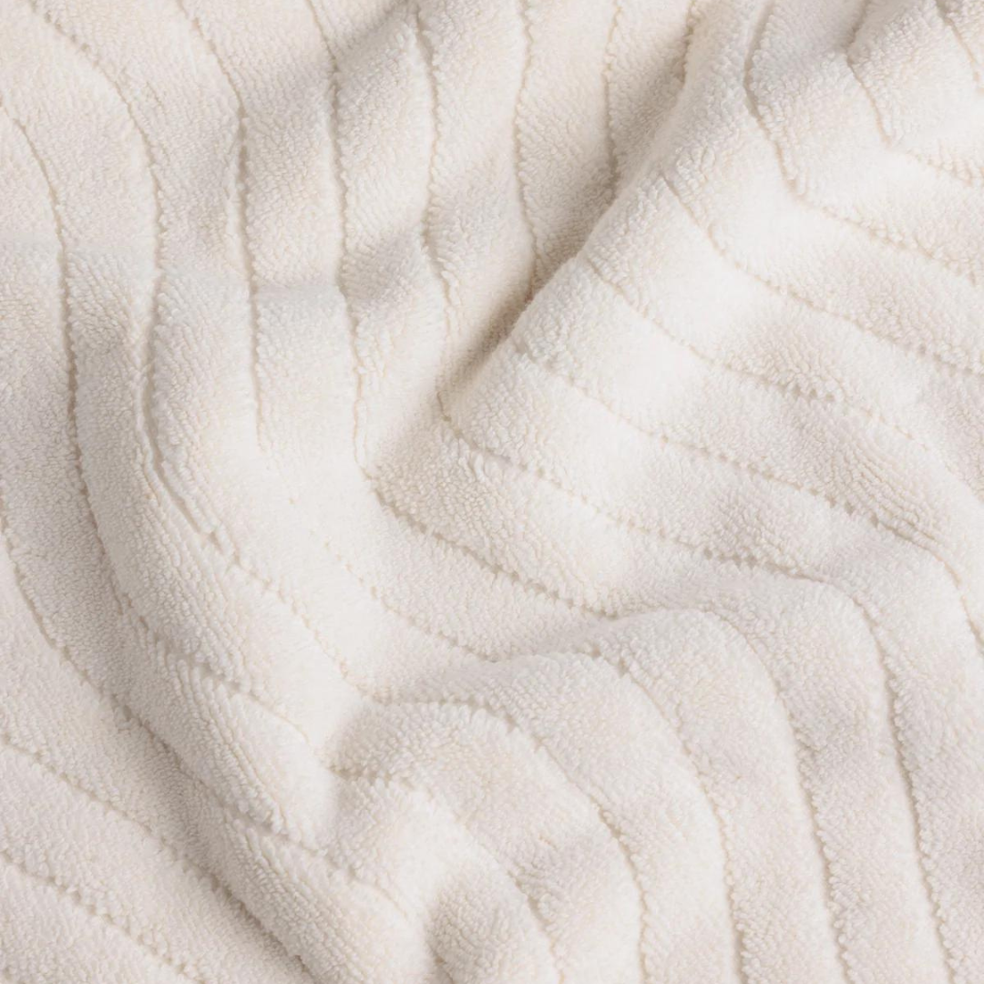 EYRE ORGANIC COTTON (Bath Mat) - IVORY