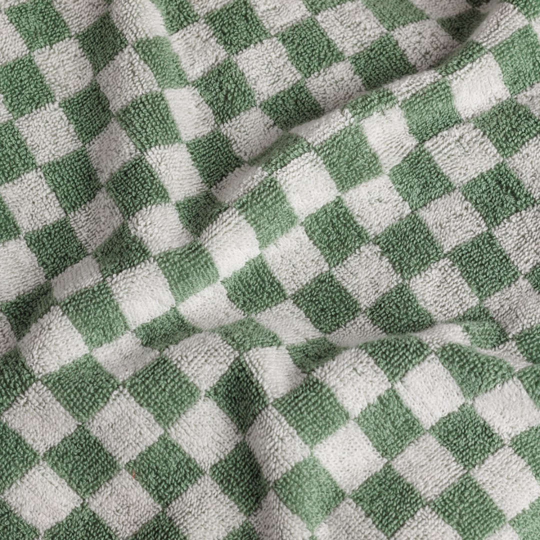 JOSEPHINE ORGANIC COTTON (HAND) TOWEL - SAGE & CHALK