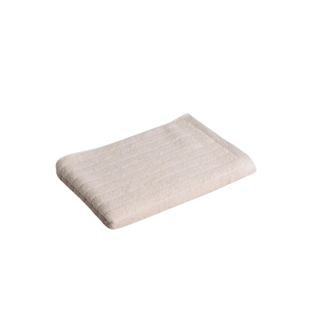 CLOVELLY ORGANIC COTTON (HAND) TOWEL - CLAY