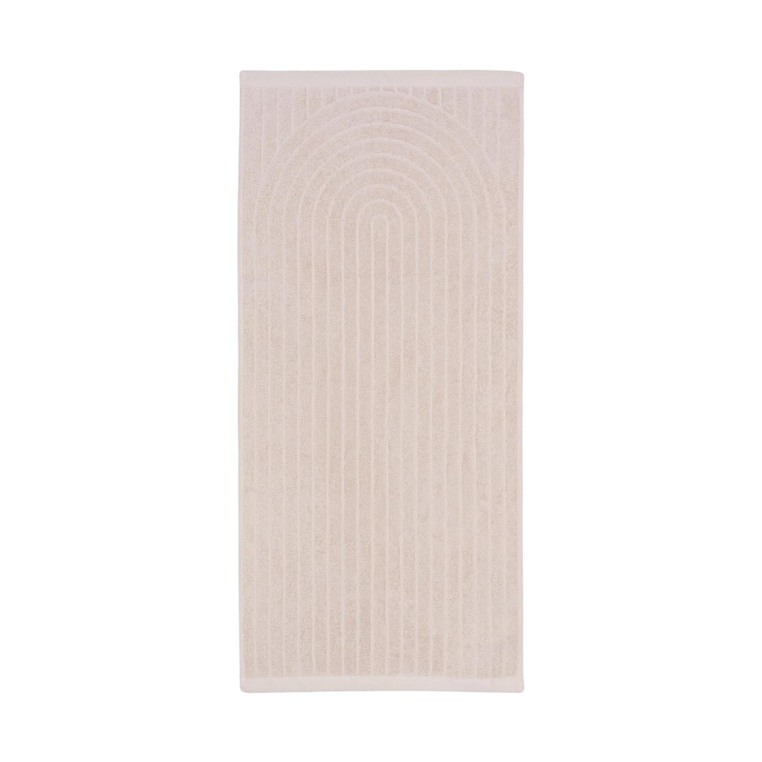 CLOVELLY ORGANIC COTTON (HAND) TOWEL - CLAY