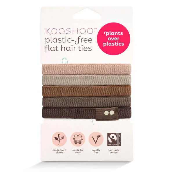 ORGANIC HAIR TIES - Earth
