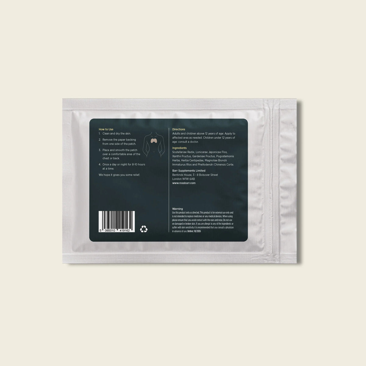 Breathe Patches | Hay Fever, Rhinitis & Respiratory Support