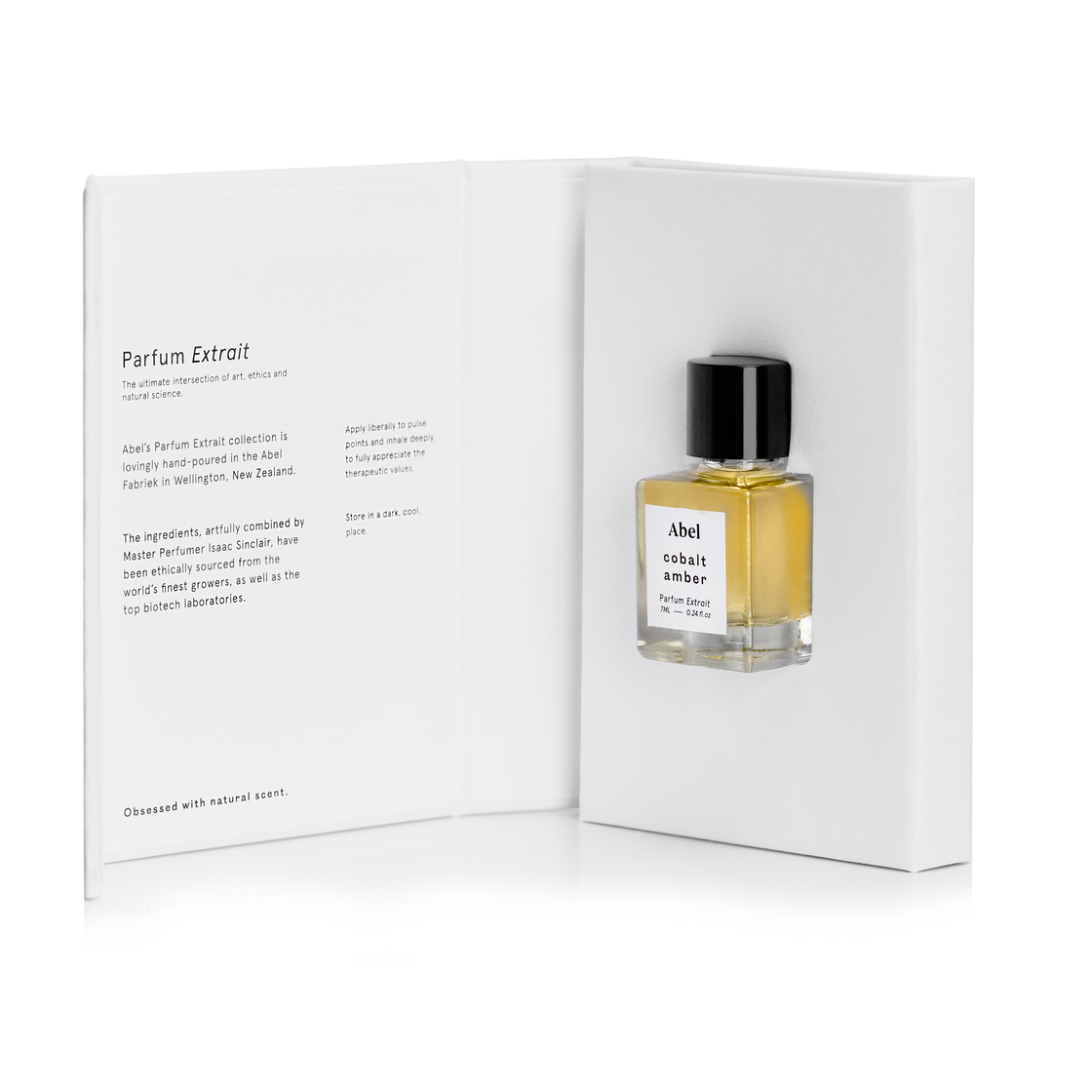 Abel Parfum Extrait Open Bottle