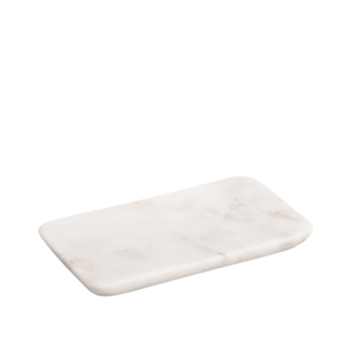 Rectangle Soap Dish - White